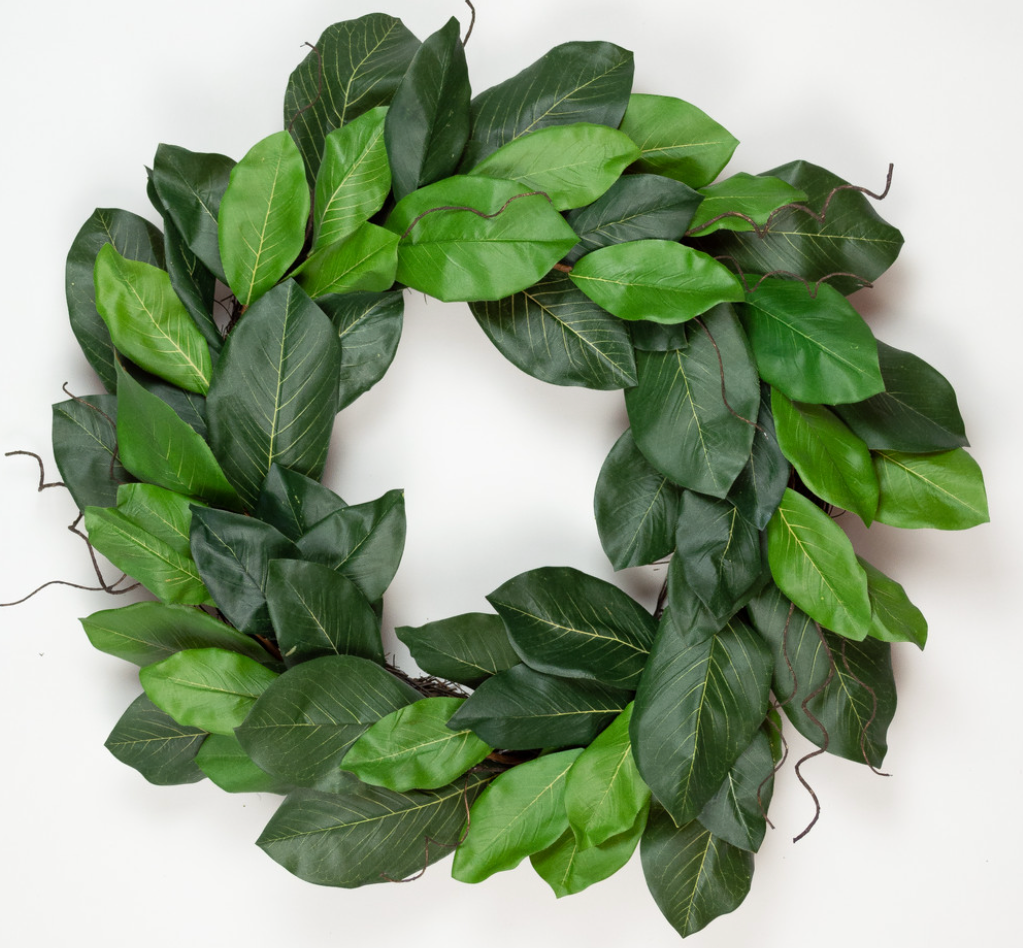 Mountain Magnolia Wreath - 24"