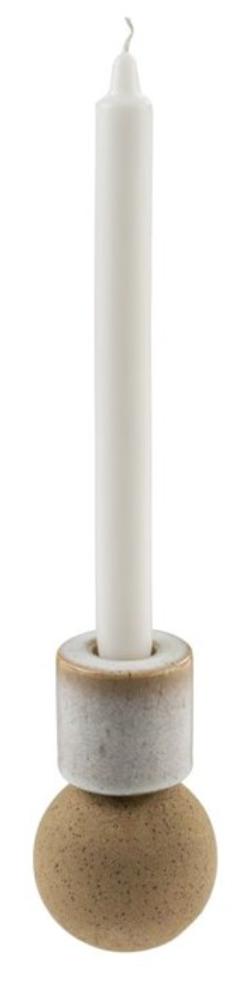 Sandy Ball Candleholder