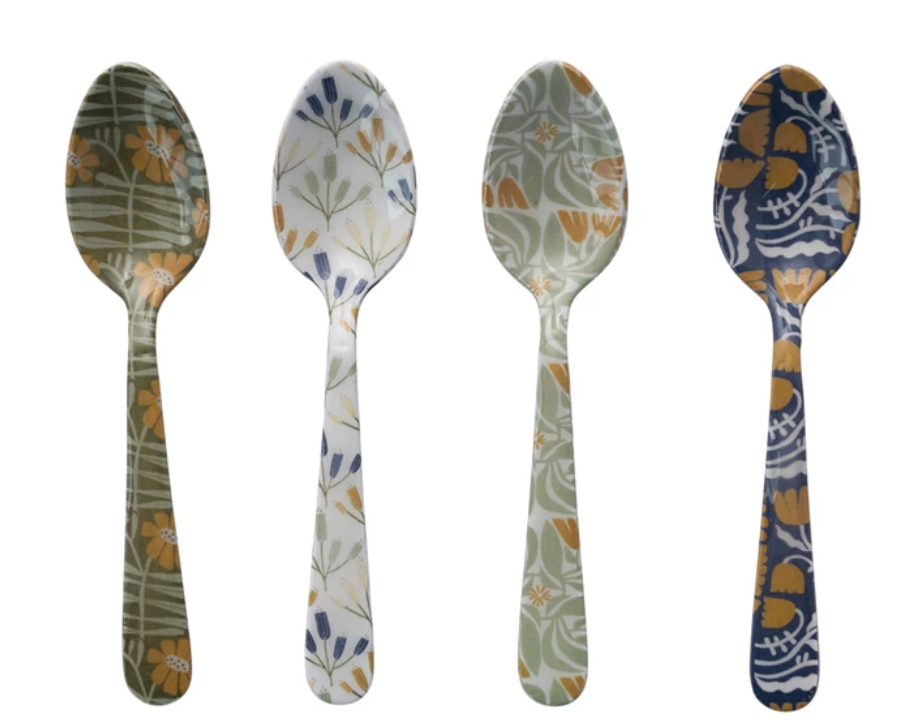 Enameled Stainless Steel Spoon