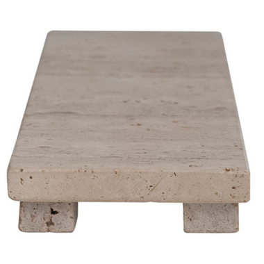 Travertine Footed Serving Board
