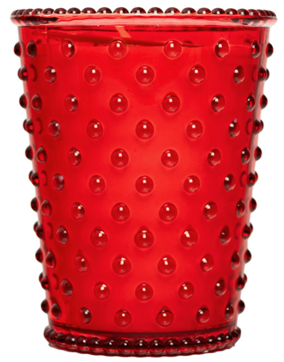 Hobnail Candle - Strawberry Tomato Vine
