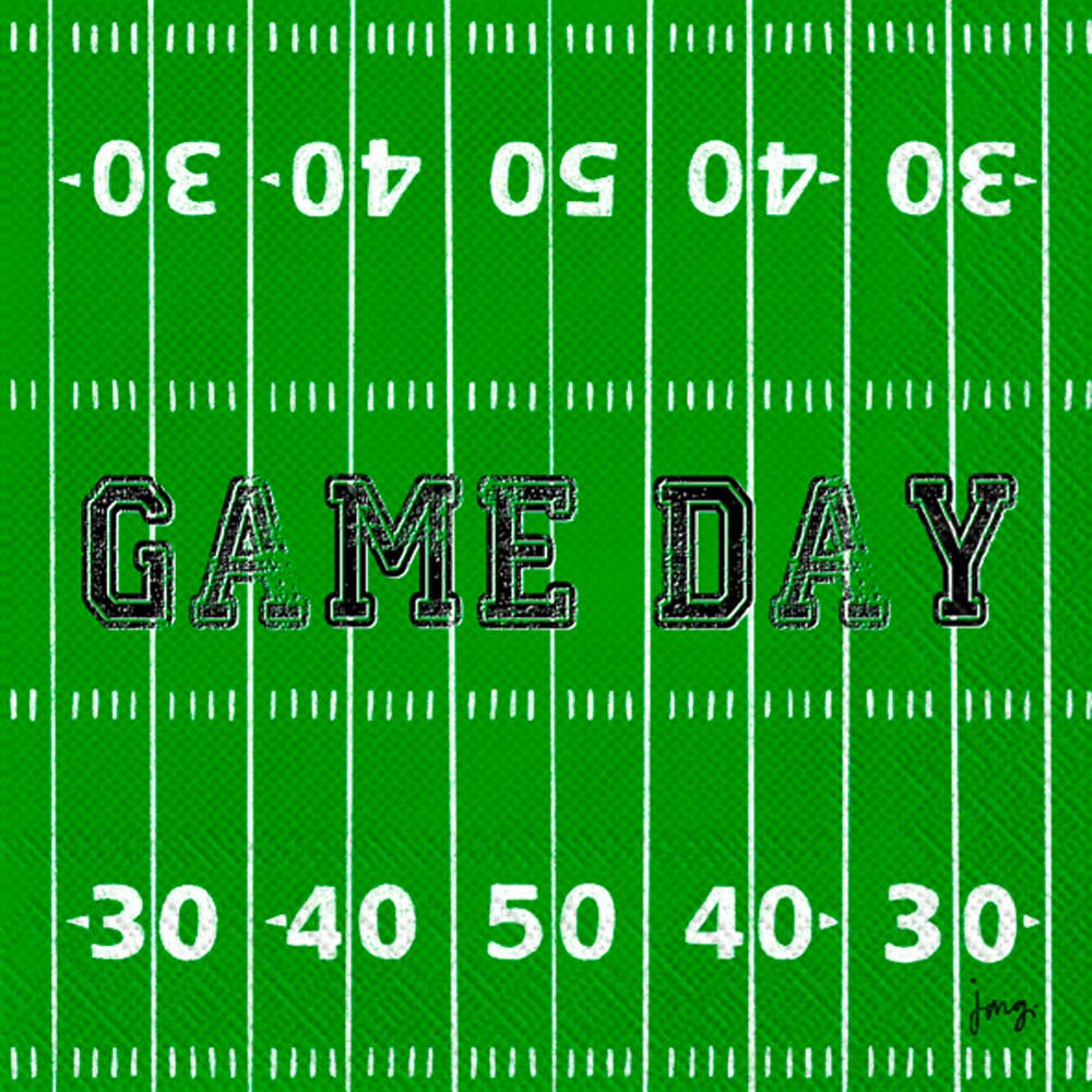 Paper Cocktail Napkins - Football Game Day