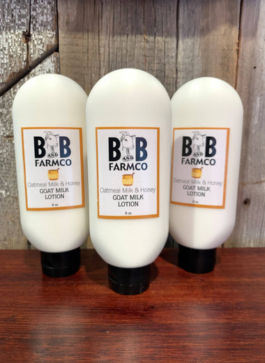 Oatmeal, Milk & Honey Goat Milk Lotion - 8 oz