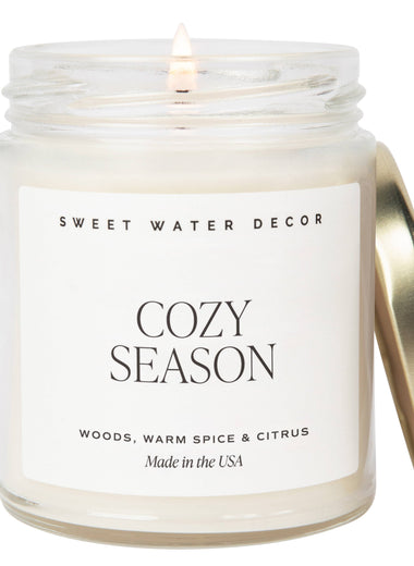 Cozy Season Soy Candle - 9oz