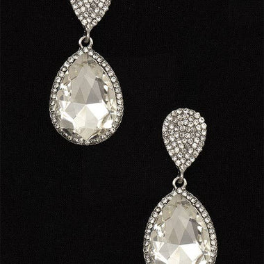 Rhinestone Crystal Teardrop Earring