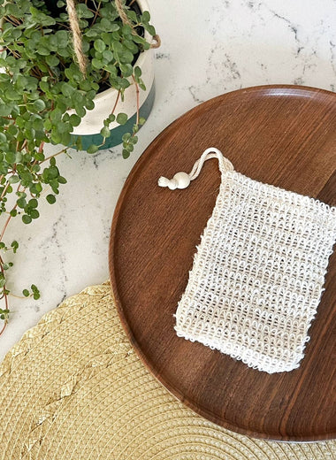 Natural Sisal Soap Saver Pouch