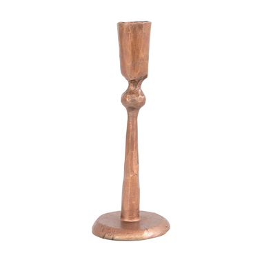 Hand-Forged Antique Copper Iron Taper Holder
