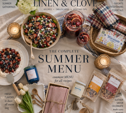Summer Entertaining Series: The Main Course, Summer Sides & A Sweet Ending