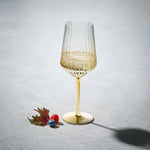 Elegant Gold Wine Glass - 16oz