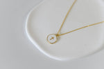 The Lennon Cross Charm Necklace