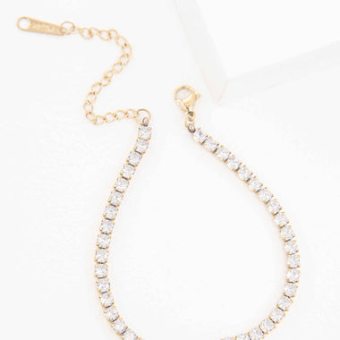 Round Stone Tennis Bracelet