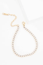 Round Stone Tennis Bracelet