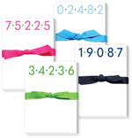 53593 Zip Code Mini Notepad - Pink