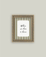 8x10 Where We Love Framed Art