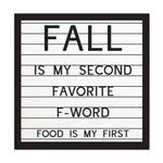 Fall Favorite Word Cocktail Napkins
