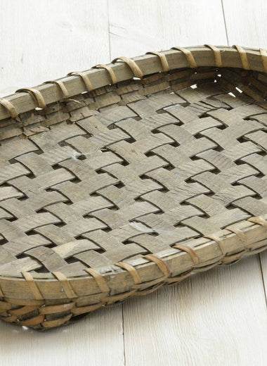 Woven Tray Basket