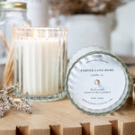 Bloom - Marine Moss + Gardenia Fluted Coconut Wax Candle