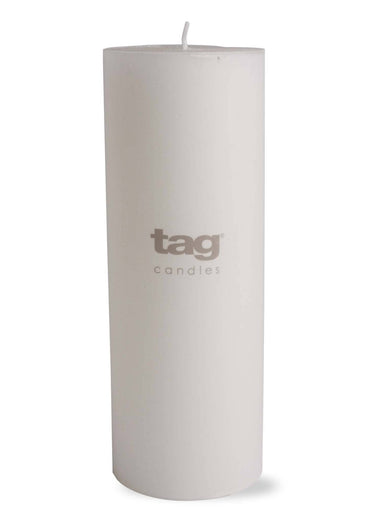 3x8 Chapel Pillar Candle  - White
