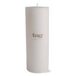 3x8 Chapel Pillar Candle  - White