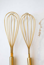 Gold Stainless Steel Whisk