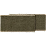 Lattice Olive Branch Table Runner - 13 x 72"