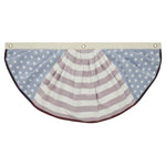 My Country Stars & Stripes Bunting 18x36"