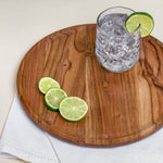 12" Rustic Round Tray