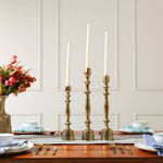Gold Taper Candle Holder