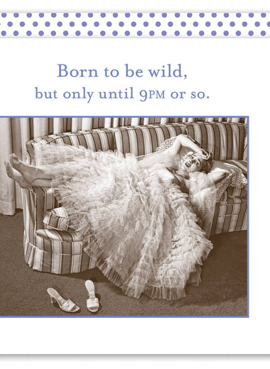 Born To Be Wild Beverage Napkin