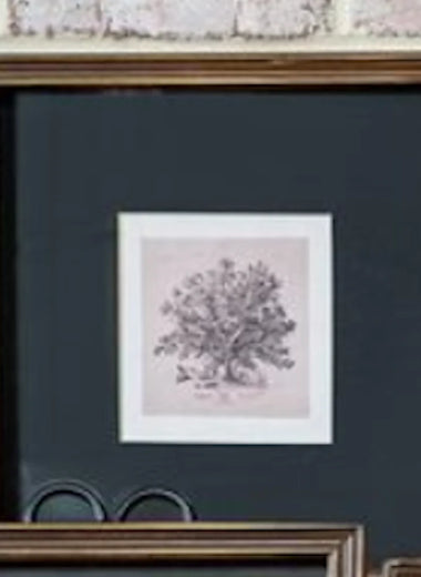 12x12" Foliage Framed Wall Art
