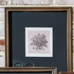12x12" Foliage Framed Wall Art