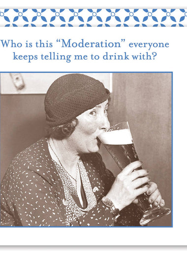 Moderation Beverage Napkin