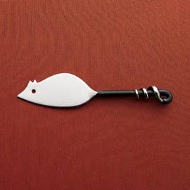 6" Black Twist Mouse Spreader
