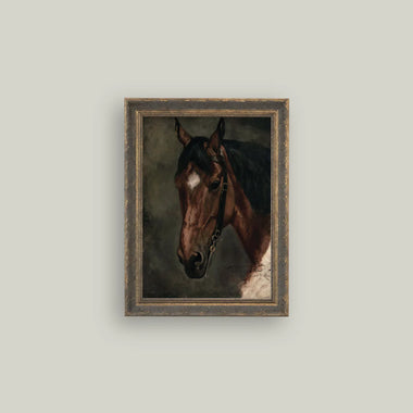 Horse Portrait on Artist Board