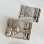 8x10 Snowy Road Art Print