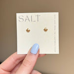 Seashell Gold Studs