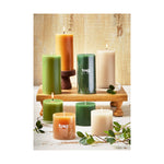 3x3 Pillar Candle - Linen