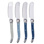 Shades of Blue Cheese Spreaders S/4