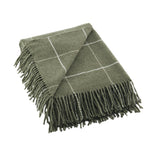 Windowpane Cashmere-Like Throw - 50x60