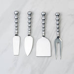 Aluminum Beaded Cheese Tools, Set of 4