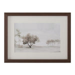 12x16 Watercolor Landscape Framed Print