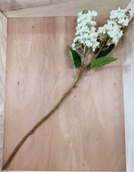26" Real Touch White Lilac Stem
