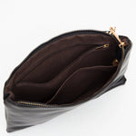 Tiara Woven Hobo Tote Bag With Pouch - Khaki