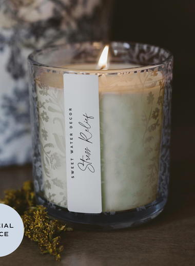 Stress Relief 12 oz Soy Candle