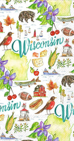 Wisconsin Guest Towel Napkin