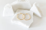 Michelle Gold Hoop Earrings