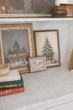 7x9 Ice Skating Framed Art