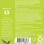 Ginger Pomelo Biodegradable Dish Soap with Bark & Aloe