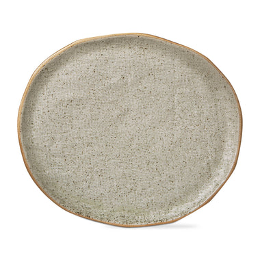 Matte Reactive Speckle Glaze Platter