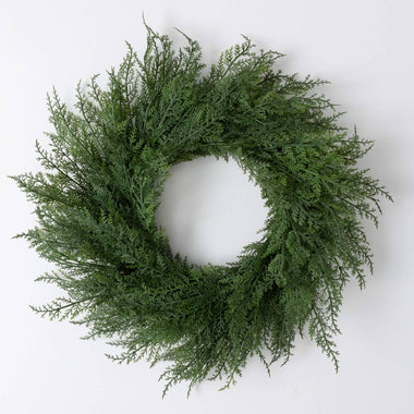 24" Cedar Wreath